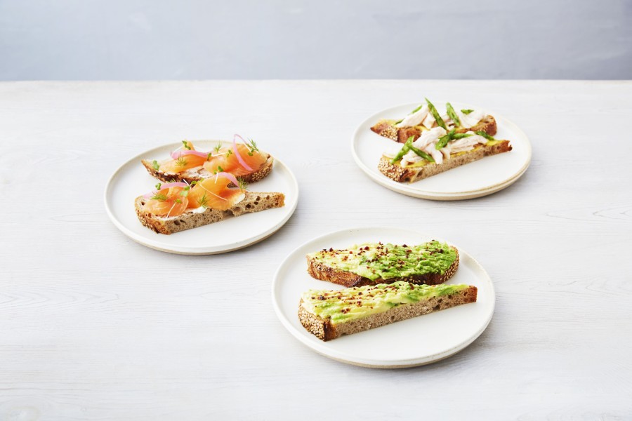 代代木上原「Katane Bakery」麵包店的鄉村麵包輕食餐點