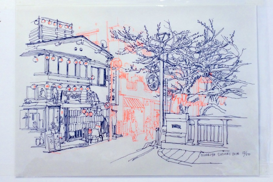 mariyasuzuki所畫的街頭