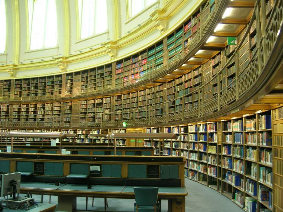 大英博物館的圖書 British Museum Reading Room