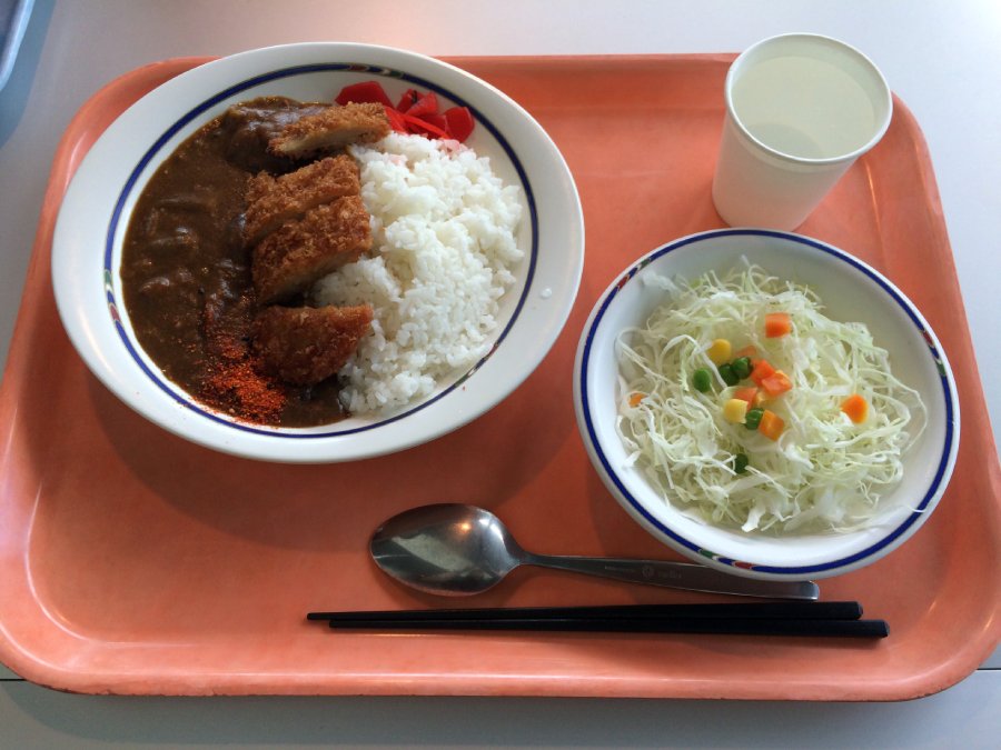 國立國會圖書館關西館咖哩豬排飯