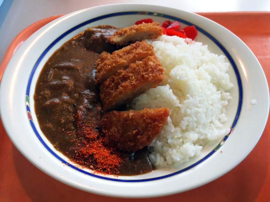 國立國會圖書館關西館咖哩豬排飯