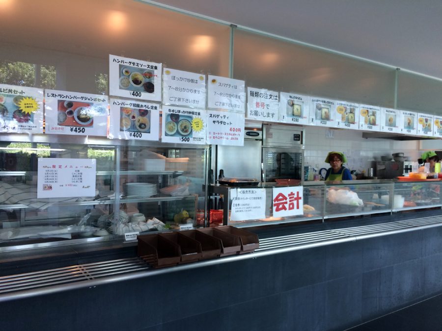 國立國會圖書館關西館食堂點餐櫃檯