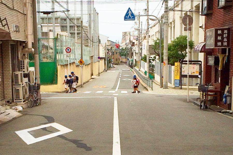 大阪住宅區街景