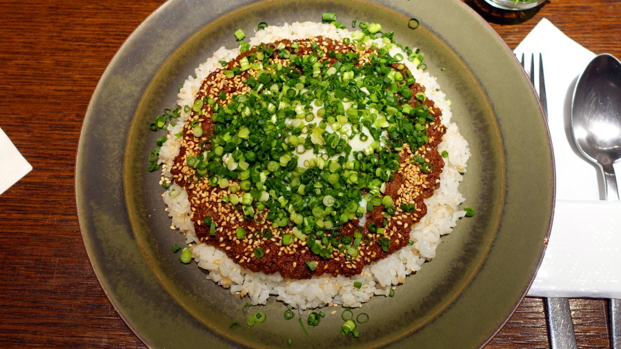 和風キーマカリー 和風肉燥乾咖哩