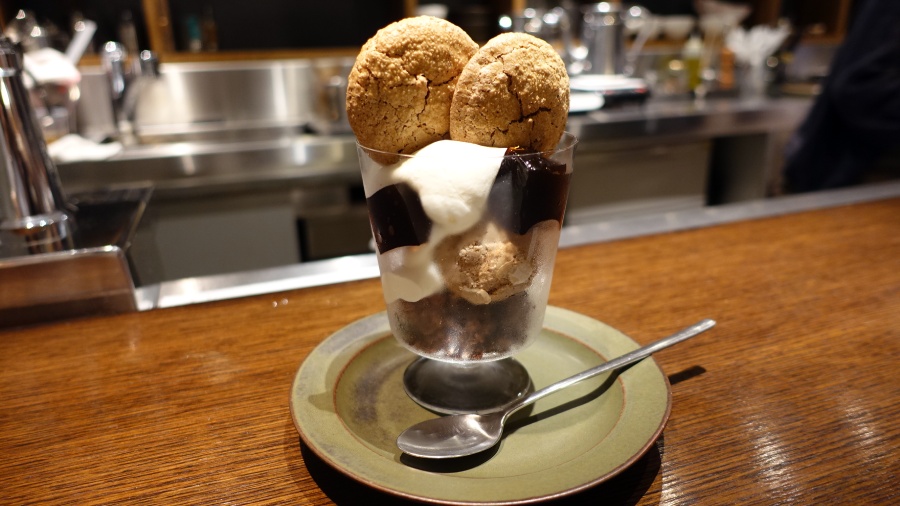 コーヒーつくしのパフェ 咖啡們要滿出來了聖代
