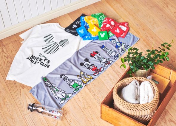 Disney MICKEY’S ATHLETE CLUB適合運動的周邊商品